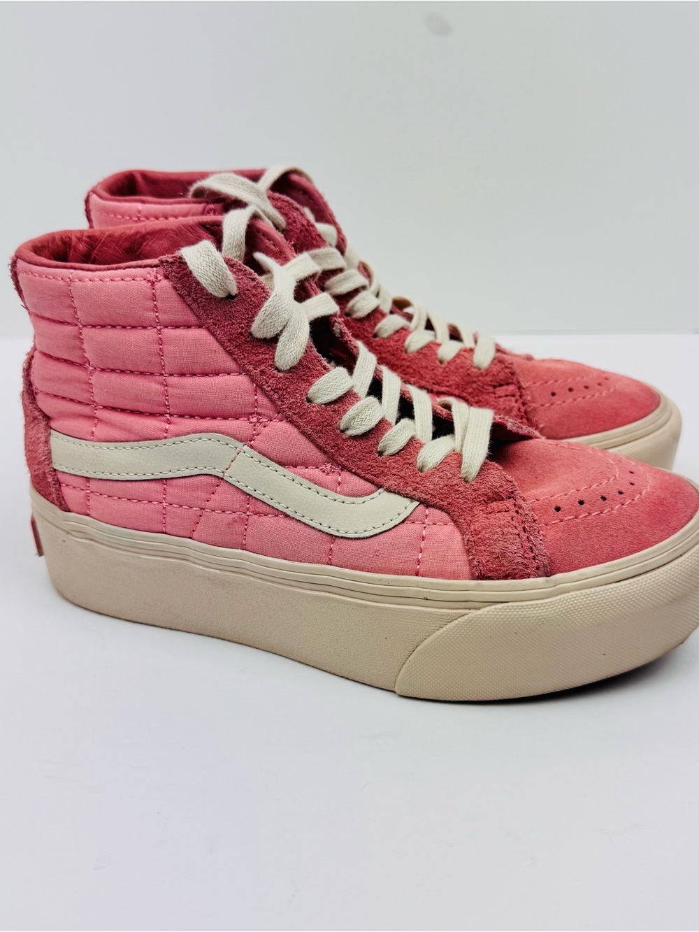Vans x Joe Freshgoods Sk8-Hi Reissue Platform shoes. Men’s size 4, women’s 5.5.